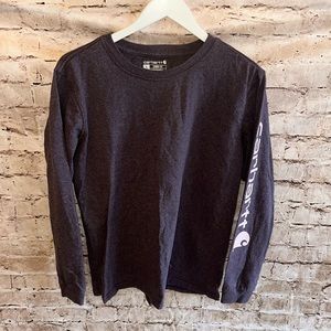 Women’s large Carhartt, long sleeve, purple shirt